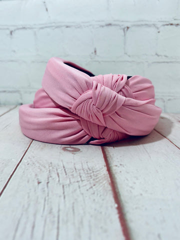 Light Pink knotted Headband