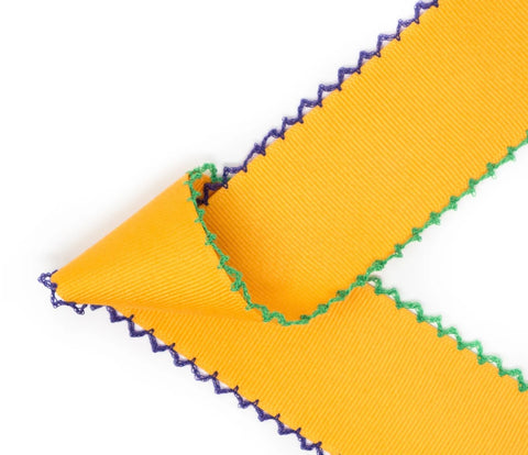 1.5inch Gold / Green & Purple