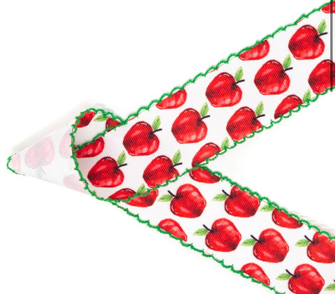 1.5inch Watercolor Apples Moonstitch