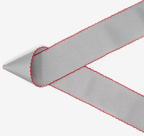 1.5inch Silver/ Red