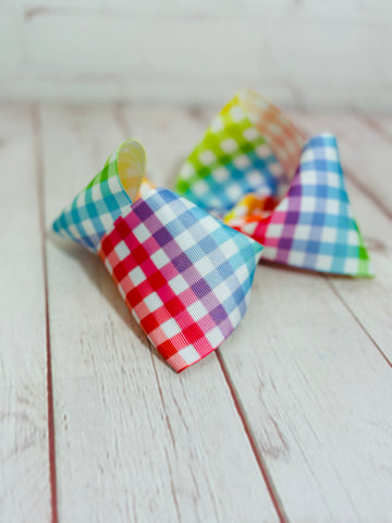 Colorful gingham