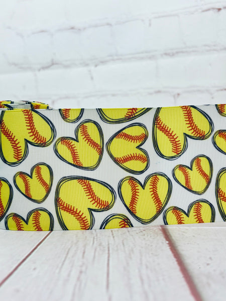 Softball Hearts