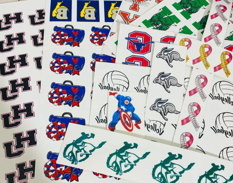 Temporary tattoos