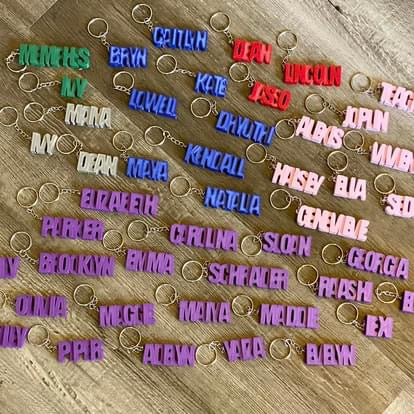 Name keychain