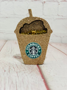 Brown Starbucks shaker
