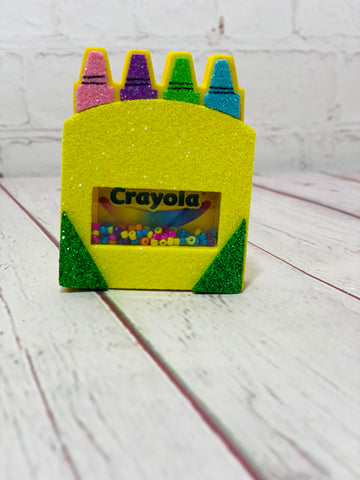 Crayon box shaker