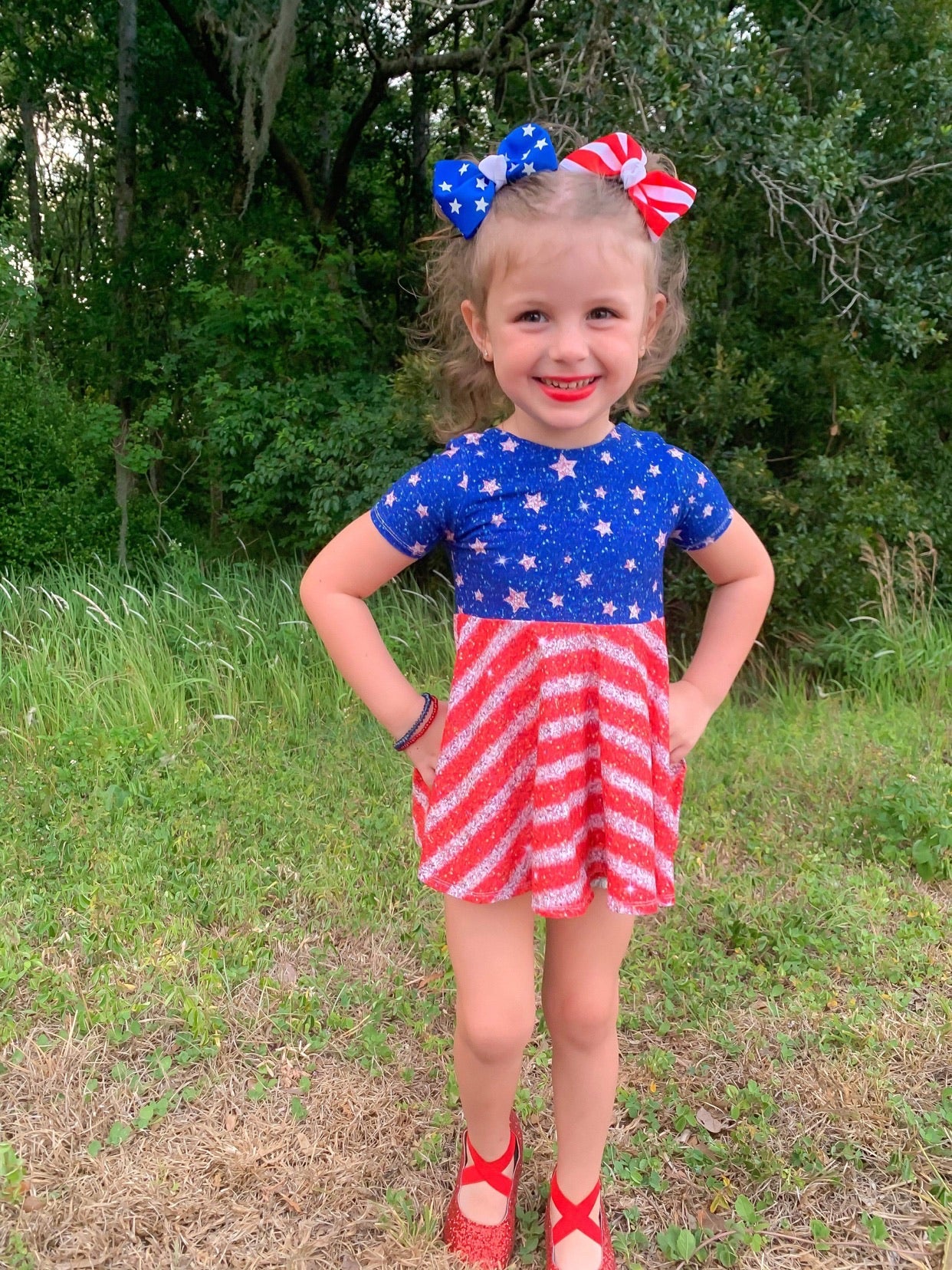 Stars & stripes piggies