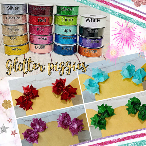 Glitter piggies