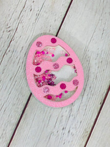 Pink egg shaker