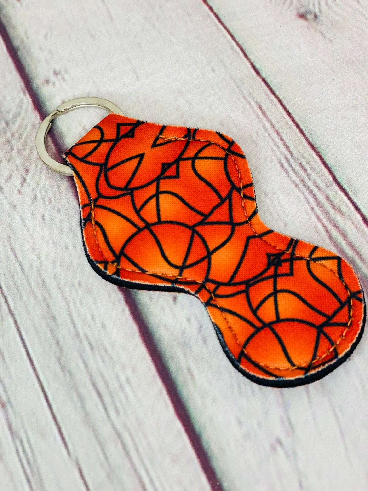 Chapstick holder keychain