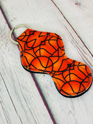 Chapstick holder keychain