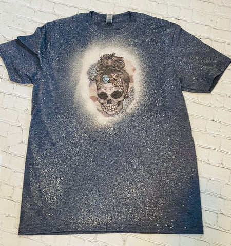 Large bleached western skull