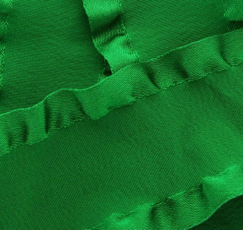 Emerald Green Ruffle