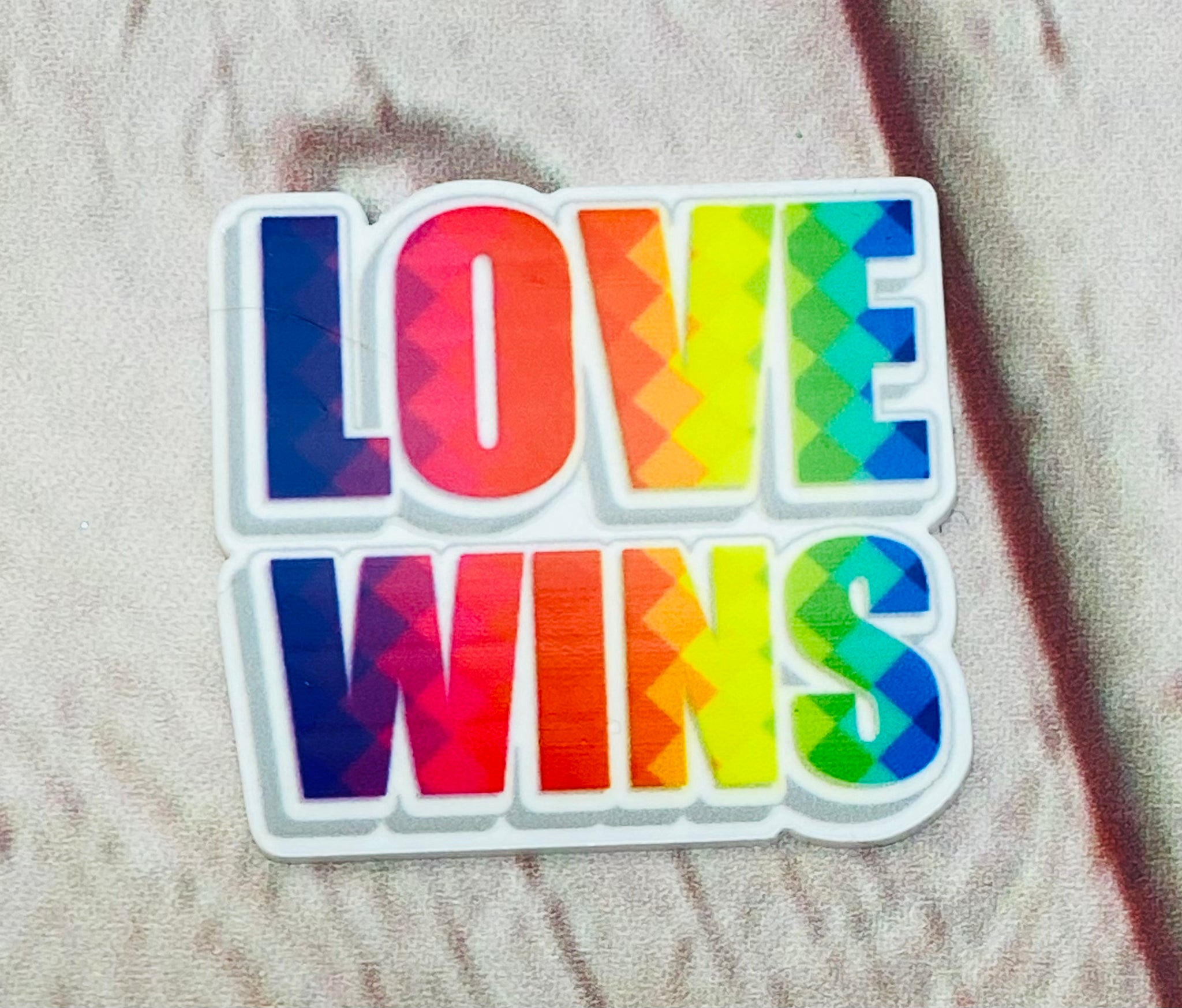 Love wins bow center