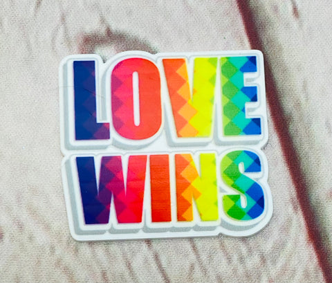 Love wins bow center