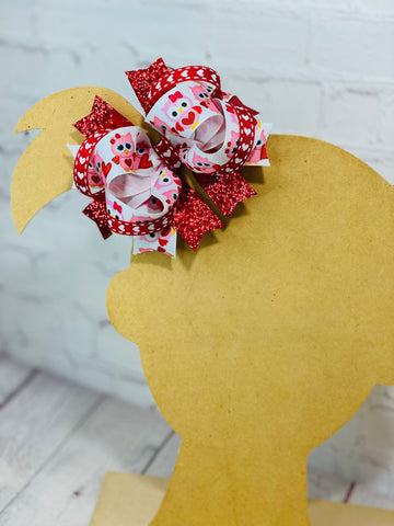 Owl lily bow