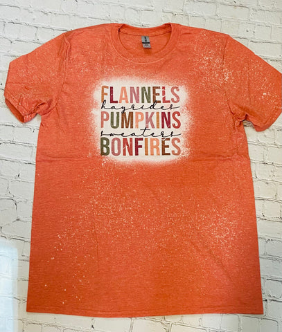 Large bleached flannels