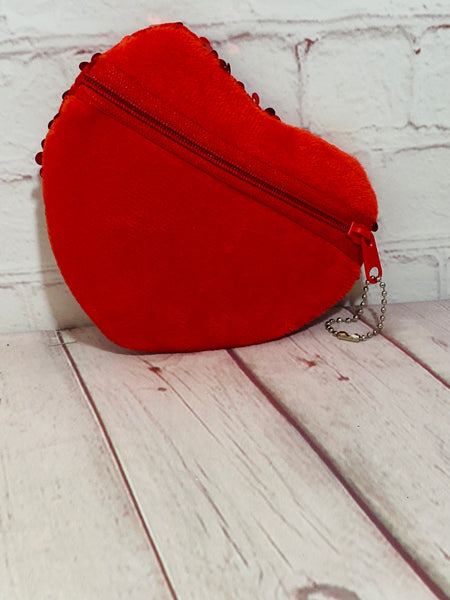 Red coin purse