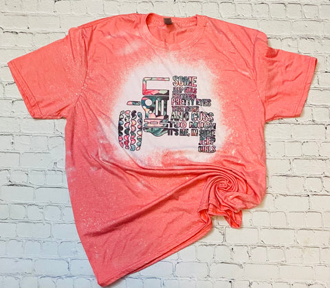 Xl Jeep girls bleached Tee