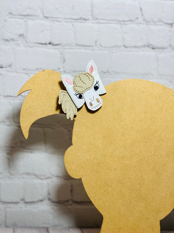 Horse head leather