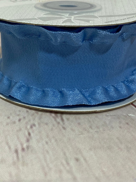 Dusty Blue Ruffle