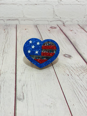 Heart Flag shaker