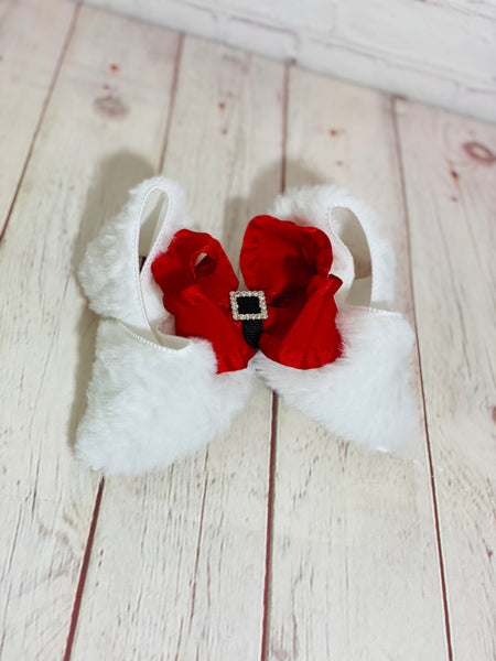 Santa’s belt with fur