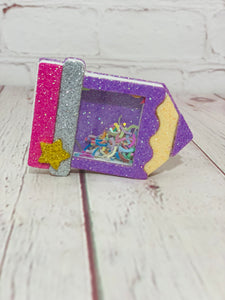 Purple pencil shaker