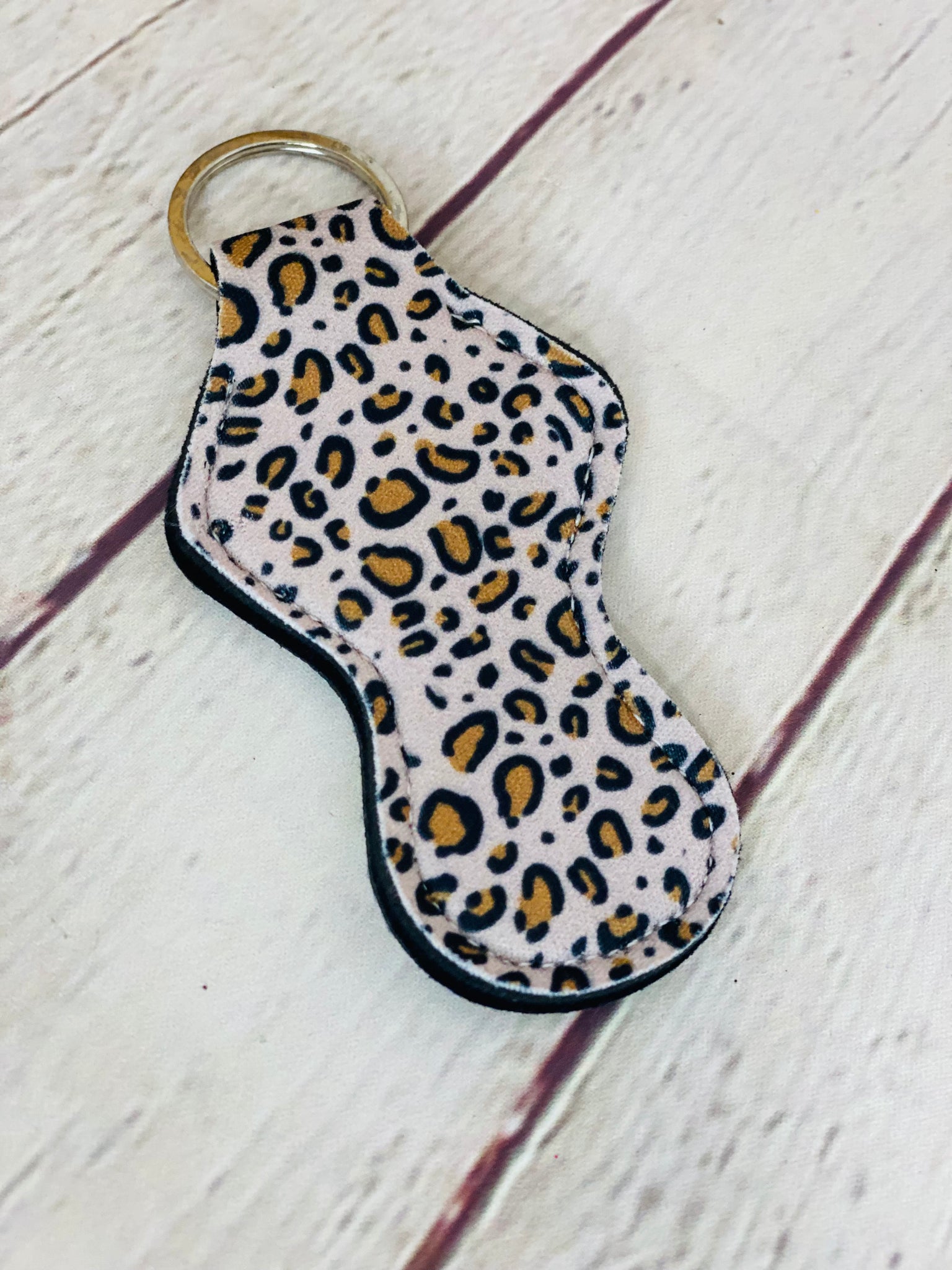 Chapstick holder keychain