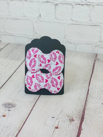 Pink Lips Snap clip