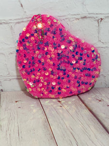 Pink coin purse