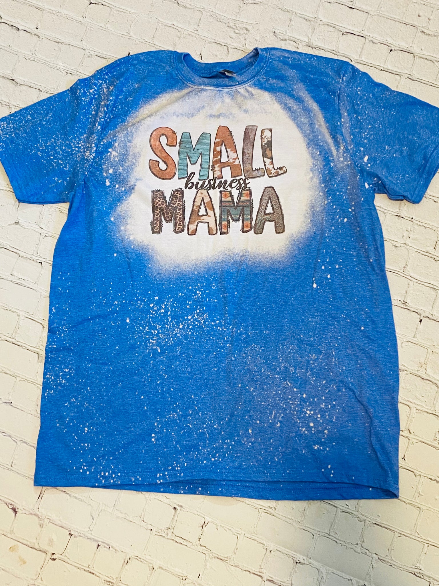 Large  bleached small business mama